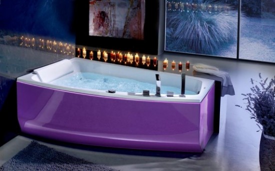 Violet Shiva Bathtub