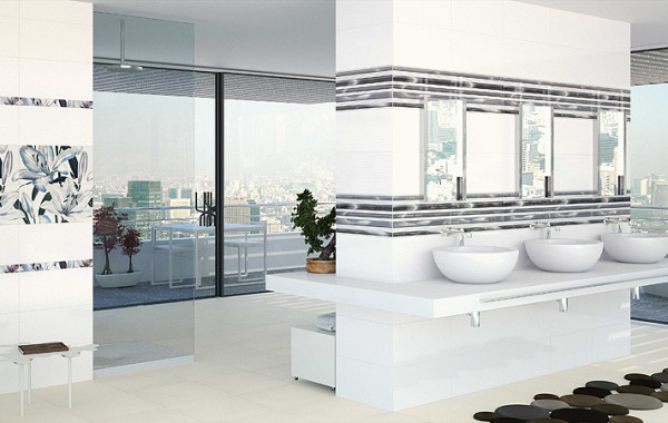 Ambientes Decor Flori 2 Allegro Negro Pav Titanio Oscuro