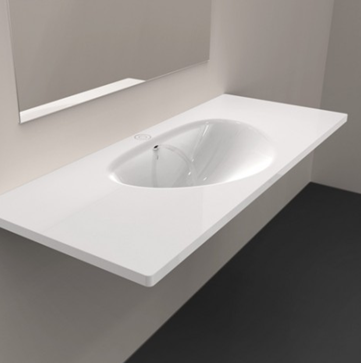 Spout Sink for Minimalist Bathroom