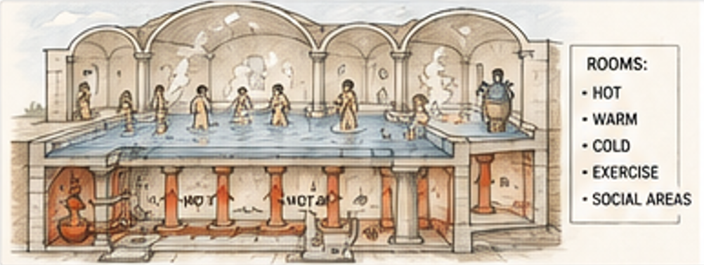 4. Roman Baths